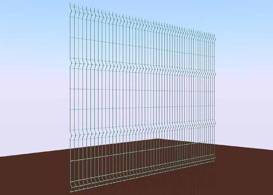 Wand galvanisierter Maschendraht-Zaun täfelt Hoch verstärken 55MM X 100MM