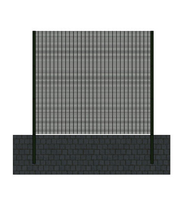 Geschweißte 358 Mesh Fencing Panels Anti Climb hohe Sicherheit